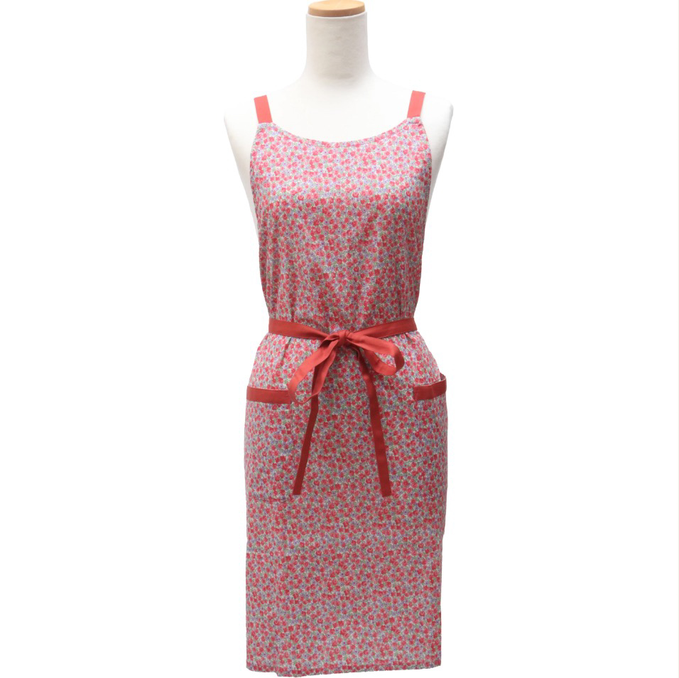 全2色】Liberty（リバティ） 花柄レディースエプロン | Liberty